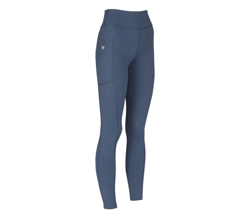 Aubrion Non-Stop Riding Tights - Young Rider in Navy